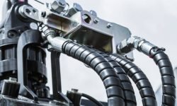 hydraulics and fuel system tractor or other construction equipment